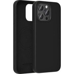 Vention Liquid Silicone Case for iPhone 14 Plus with MagSafe Black