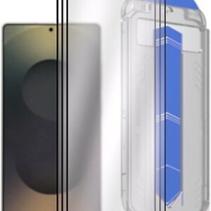AlzaGuard 2.5D Glass EasyFit DustFree na Samsung Galaxy S25 Ultra – 3 ks v balení s aplikátorom