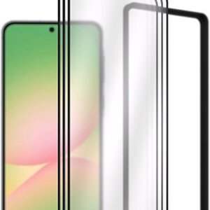 AlzaGuard 2.5D Glass EasyFit na Samsung Galaxy A56 5G – 3 ks v balení s aplikátorom