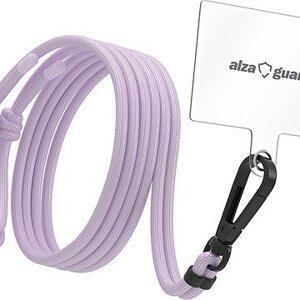 AlzaGuard Universal Phone Lanyard – ružová