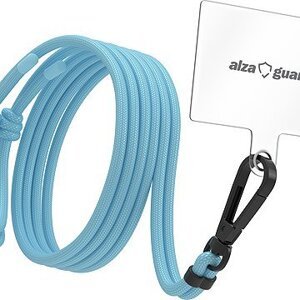 AlzaGuard Universal Phone Lanyard – modrá