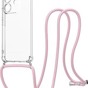 AlzaGuard Luxe Lanyard Case na Xiaomi Redmi Note 14 4G ružový