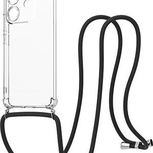AlzaGuard Luxe Lanyard Case na Xiaomi Redmi Note 14 4G čierny
