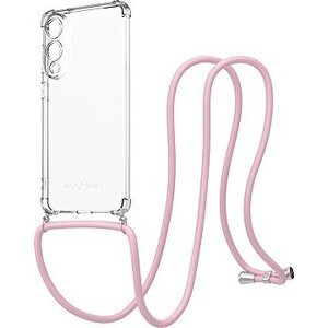 AlzaGuard Luxe Lanyard Case pre Samsung Galaxy S25 Edge ružový