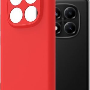 AlzaGuard Matte TPU Case na Xiaomi Redmi Note 14 4G červený