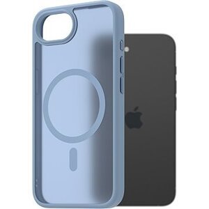 AlzaGuard Matte Case Compatible with Magsafe pre iPhone 16e svetlo modrý