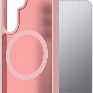 AlzaGuard Matte Case Compatible with Magsafe na Samsung Galaxy S25 ružový