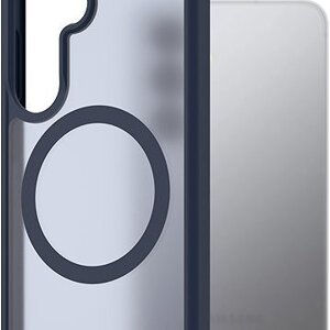 AlzaGuard Matte Case Compatible with Magsafe na Samsung Galaxy S25 tmavo modrý
