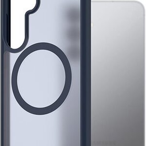 AlzaGuard Matte Case Compatible with Magsafe na Samsung Galaxy S25+ tmavo modrý
