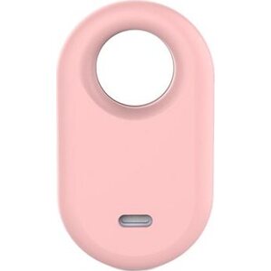 AlzaGuard Silicone Keychain pre Samsung SmartTag 2 – ružové