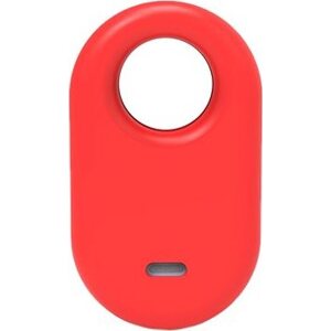 AlzaGuard Silicone Keychain pro Samsung SmartTag 2 - červená