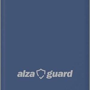 AlzaGuard Premium Silicone Wallet Compatible with Magsafe – modrá