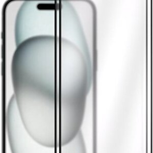 AlzaGuard 2.5D FullCover Glass na iPhone 15 Plus – 2 ks v balení