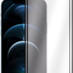 AlzaGuard 2.5D FullCover Glass na iPhone 12/12 Pro čierne – 2 ks v balení