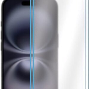 AlzaGuard 2.5D Case Friendly Glass na iPhone 16 – 2 ks v balení