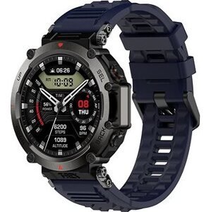 Amazfit silicon strap T-Rex Ultra, dark blue