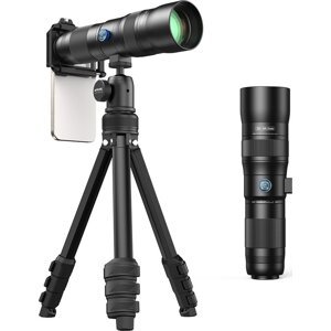 Apexel 20-60X Zoom Lens with Extendable Tripod