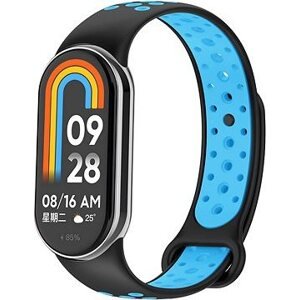Eternico Sporty na Xiaomi Smart Band 8/9 solid black and blue