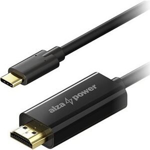 AlzaPower Core USB-C na HDMI 4K 3 m čierny
