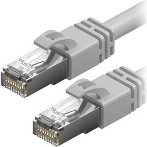 AlzaPower Patch CAT7 S/FTP 30 m sivý