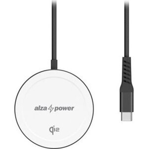AlzaPower WQT110 Wireless Qi2 Charger 15 W čierna