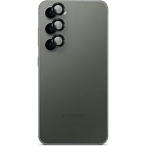 Epico hliníkové ochranné sklo na čočky fotoaparátu pro Samsung Galaxy S25 5G - černé