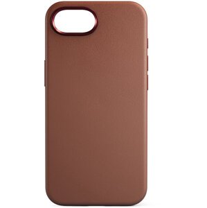 Epico Mag+ kožený kryt iPhone SE (2025) – hnedý