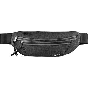 FIXED Sportbelt s dvoma vreckami sivá