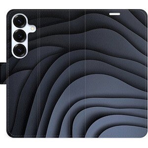 iSaprio Flip puzdro Dark Waves pre Samsung Galaxy S25