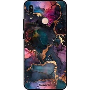 iSaprio Lesklé pouzdro Dark Marble 10 - Huawei P20 Lite