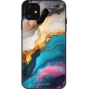 iSaprio Lesklé pouzdro Color Marble 21 - iPhone 11