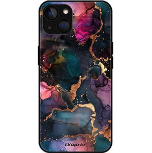 iSaprio Lesklé pouzdro Dark Marble 10 - iPhone 13