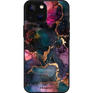 iSaprio Lesklé pouzdro Dark Marble 10 - iPhone 13 mini