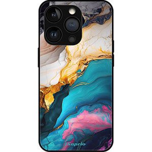 iSaprio Lesklé pouzdro Color Marble 21 - iPhone 13 Pro
