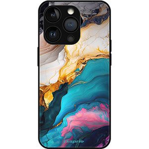 iSaprio Lesklé pouzdro Color Marble 21 - iPhone 14 Pro