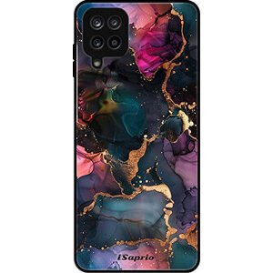 iSaprio Lesklé puzdro Dark Marble 10 – Samsung Galaxy A12