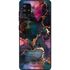 iSaprio Lesklé pouzdro Dark Marble 10 - Samsung Galaxy A71