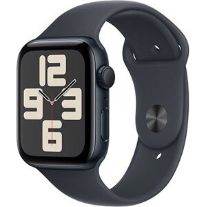 Apple Watch SE Cellular 40 mm Tmavo atramentový hliník s tmavo atramentovým športovým remienkom – S/M