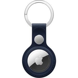 Apple FineWoven kľúčenka na AirTag tmavo modrá