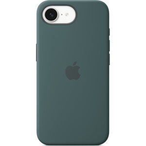 Apple Silikonový kryt na iPhone 16e jezerně zelený