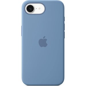 Apple Silikonový kryt na iPhone 16e ledově modrý