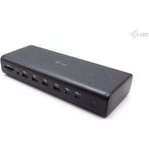 i-tec Universal 6× 4K/60 Hz Display Docking Station, PD 140 W
