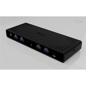 i-tec Universal Dual 4K Display Docking Station, PD 85 W + USB-C Charger