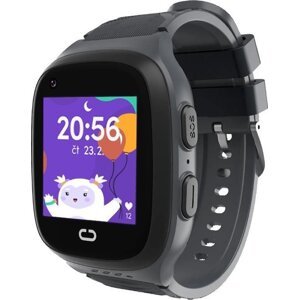 KLOKI Detské volacie GPS hodinky – Čierne