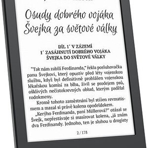 PocketBook 619 Verse Lite, Midnight Gray, šedý