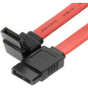 ROLINE dátový k HDD SATA, 1xHDD, zahnutý, 0,5m