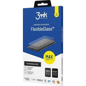 3MK hybridné sklo FlexibleGlass Max pre Samsung Galaxy A52 4G/5G/A52s, čierne (A526, A525, A528)