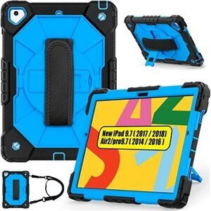 Sunny Outdoorový kryt na iPad 5/6/Pro 9.7 2016/Air2 modrý