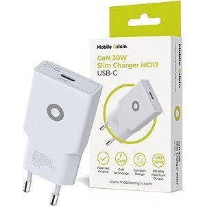 Mobile Origin GaN 30W Slim Charger TÜV MO17 – USB-C