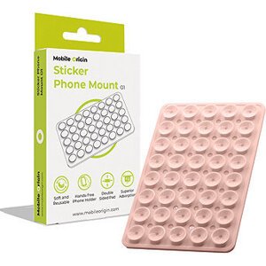 Mobile Origin Sticker Phone Mount O1 Light Pink